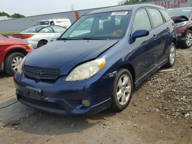 2T1KR32E36C555936 - 2006 TOYOTA COROLLA MA BLUE photo 2