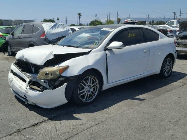 JTKDE177070159471 - 2007 TOYOTA SCION TC WHITE photo 2