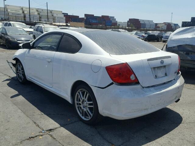 JTKDE177070159471 - 2007 TOYOTA SCION TC 白色 照片 3