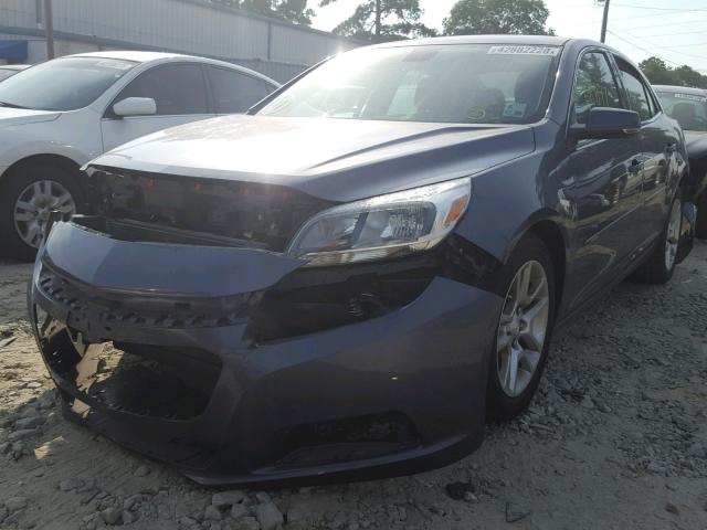 1G11C5SLXFF193403 - 2015 CHEVROLET MALIBU 1LT 蓝色 照片 2