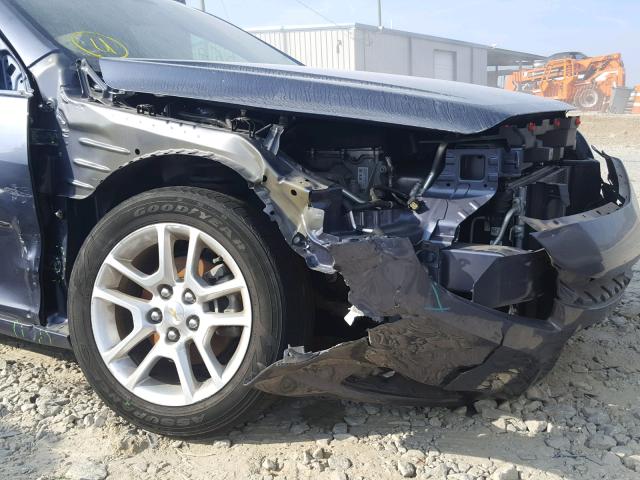 1G11C5SLXFF193403 - 2015 CHEVROLET MALIBU 1LT 蓝色 照片 9