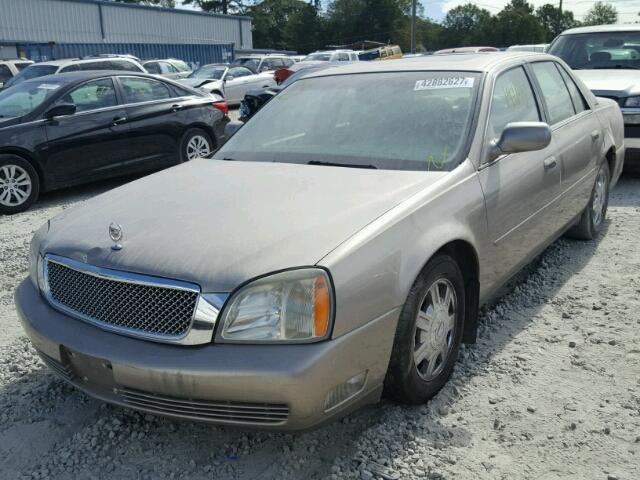 1G6KD54Y04U151397 - 2004 CADILLAC DEVILLE BEIGE photo 2