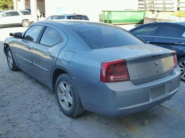 2B3KA43G87H846308 - 2007 DODGE CHARGER SE GRAY photo 3