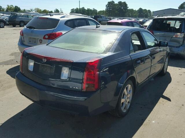 1G6DP577960142159 - 2006 CADILLAC CTS HI FEA BLUE photo 4