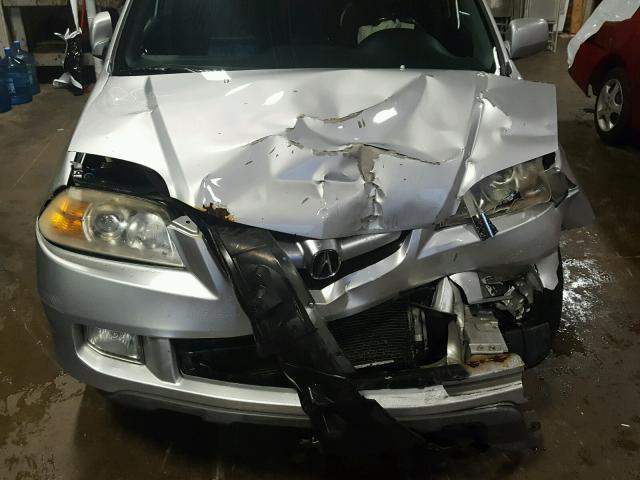 2HNYD18995H544753 - 2005 ACURA MDX SILVER photo 7