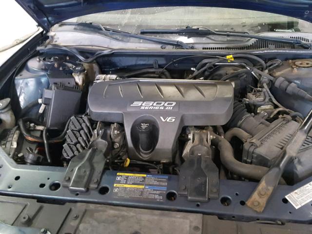 2G2WP522951199177 - 2005 PONTIAC GRAND PRIX BLUE photo 7