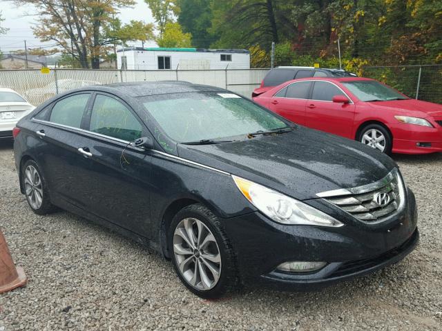 5NPEC4AB3DH623769 - 2013 HYUNDAI SONATA SE BLACK photo 1