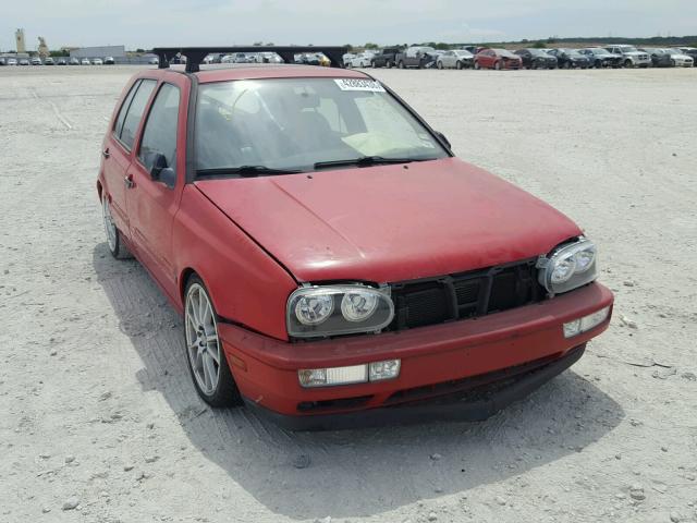 3VWKA81H0VM031114 - 1997 VOLKSWAGEN GOLF K2 RED photo 1