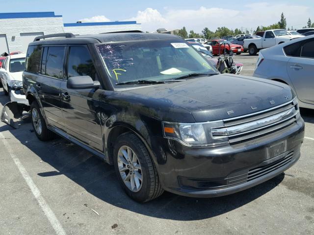 2FMGK5B80EBD36869 - 2014 FORD FLEX SE BLACK photo 1