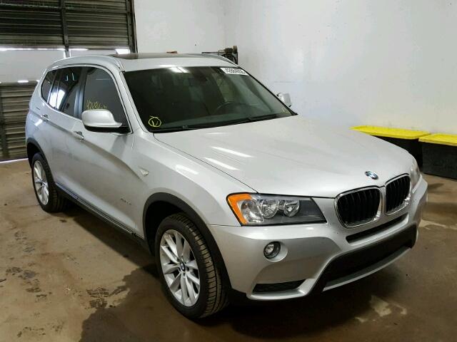 5UXWX9C58D0A08002 - 2013 BMW X3 XDRIVE2 SILVER photo 1