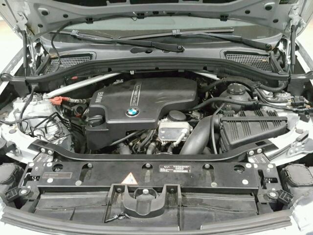 5UXWX9C58D0A08002 - 2013 BMW X3 XDRIVE2 SILVER photo 7