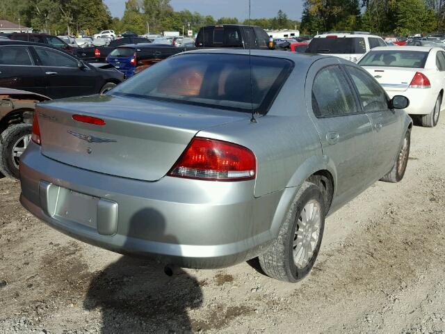 1C3EL46X66N274845 - 2006 CHRYSLER SEBRING GREEN photo 4