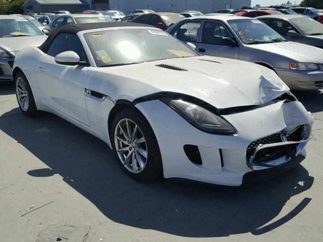 SAJWA6E74E8K05217 - 2014 JAGUAR F-TYPE WHITE photo 1