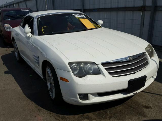 1C3AN69L84X024456 - 2004 CHRYSLER CROSSFIRE WHITE photo 1