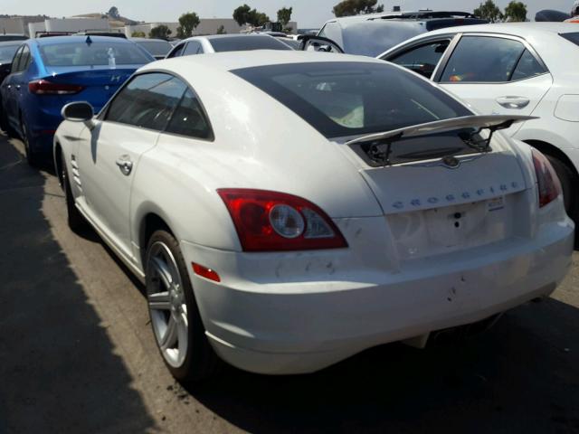 1C3AN69L84X024456 - 2004 CHRYSLER CROSSFIRE WHITE photo 3