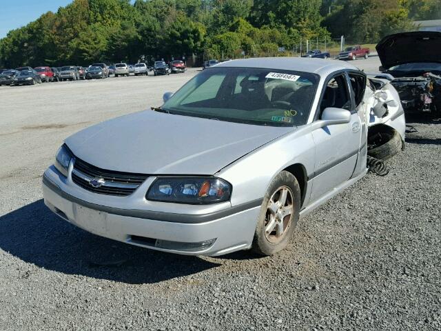 2G1WH52K239250096 - 2003 CHEVROLET IMPALA LS SILVER photo 2