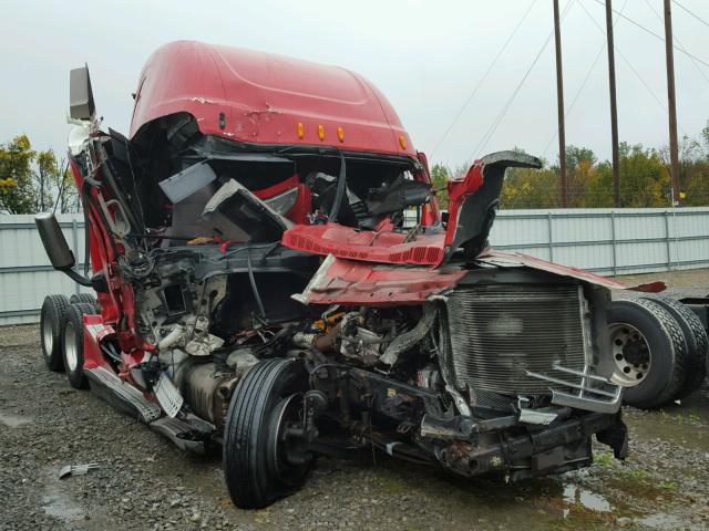 1FUGGLDR0CLBK8287 - 2012 FREIGHTLINER CASCADIA 1 RED photo 1