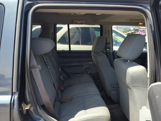 1J8HG48K97C609195 - 2007 JEEP COMMANDER BLUE photo 6