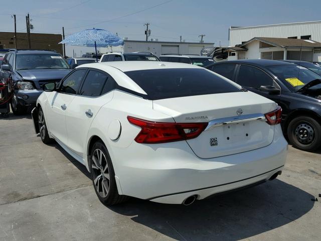 1N4AA6AP9HC439889 - 2017 NISSAN MAXIMA 3.5 WHITE photo 3