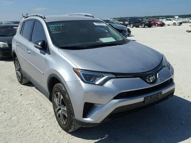 2T3ZFREV9HW362222 - 2017 TOYOTA RAV4 LE SILVER photo 1