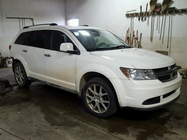 3D4PG3FG4BT507220 - 2011 DODGE JOURNEY CR WHITE photo 1