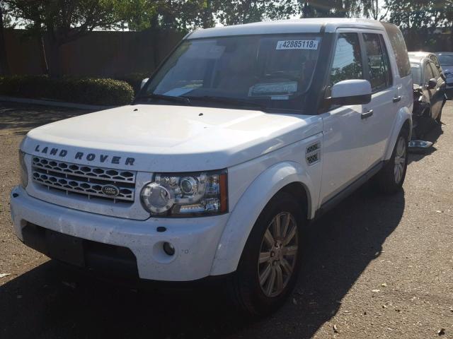 SALAK2D41CA632424 - 2012 LAND ROVER LR4 HSE LU WHITE photo 2