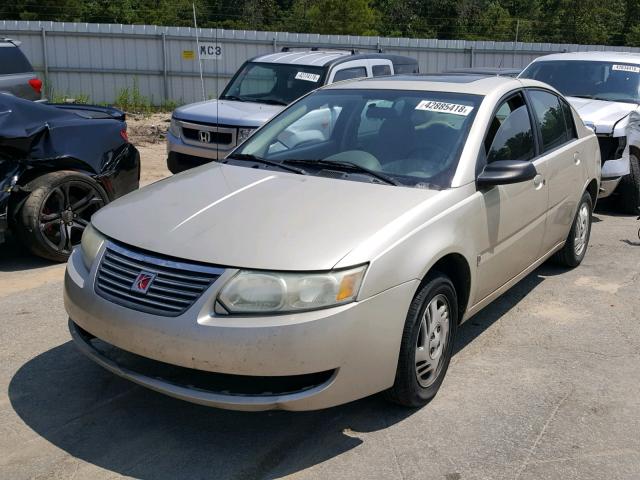 1G8AJ52FX5Z171108 - 2005 SATURN ION LEVEL GOLD photo 2