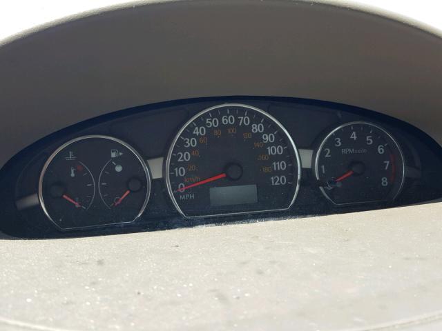 1G8AJ52FX5Z171108 - 2005 SATURN ION LEVEL GOLD photo 8