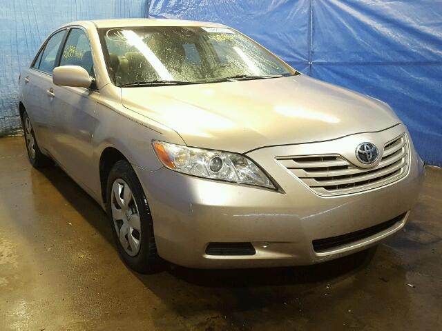 4T1BE46K17U187595 - 2007 TOYOTA CAMRY NEW GOLD photo 1