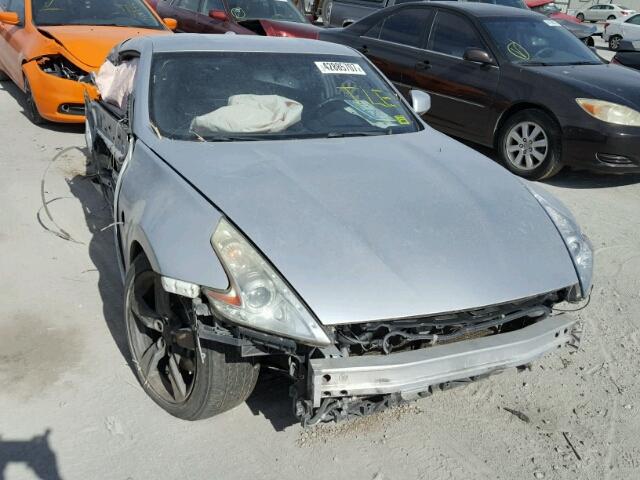 JN1AZ44E09M400740 - 2009 NISSAN 370Z SILVER photo 1