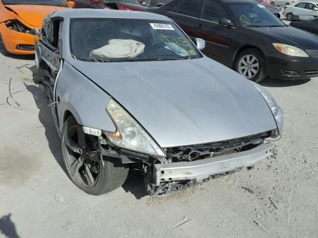 JN1AZ44E09M400740 - 2009 NISSAN 370Z SILVER photo 9