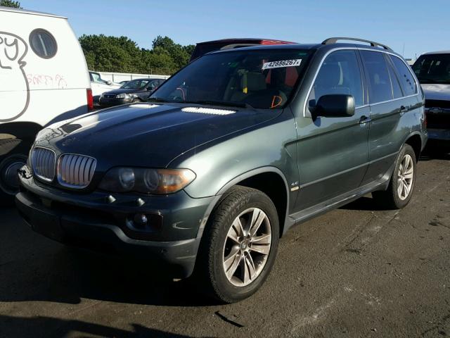 5UXFB53566LV24106 - 2006 BMW X5 4.4I BLACK photo 2