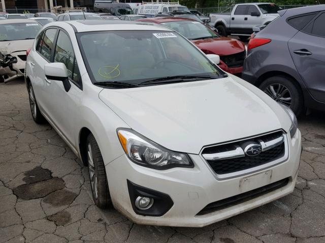 JF1GPAK62E8234351 - 2014 SUBARU IMPREZA LI WHITE photo 1