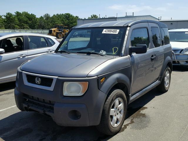 5J6YH18615L014841 - 2005 HONDA ELEMENT EX CHARCOAL photo 2