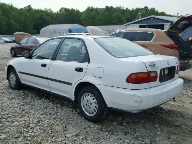 JHMEG8640SS003710 - 1995 HONDA CIVIC DX WHITE photo 3