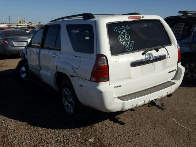 JTEBU14R660085443 - 2006 TOYOTA 4RUNNER SR WHITE photo 3