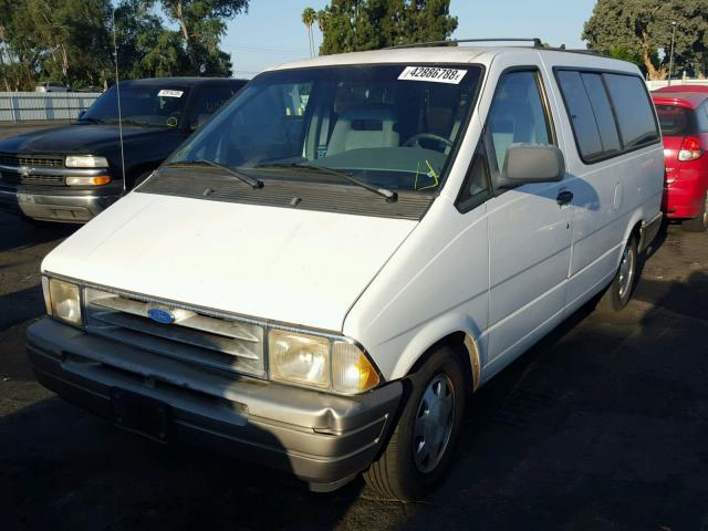 1FMDA31X4VZA43122 - 1997 FORD AEROSTAR WHITE photo 2