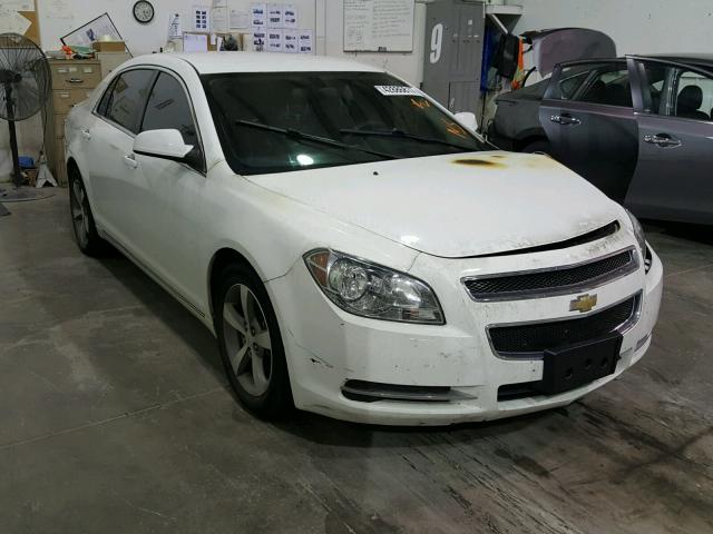 1G1ZC5EU2BF124836 - 2011 CHEVROLET MALIBU 1LT WHITE photo 1