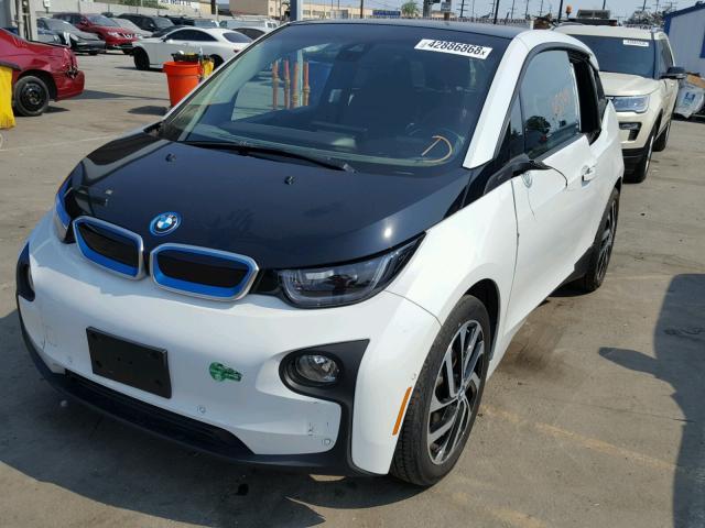 WBY1Z4C54EV277607 - 2014 BMW I3 REX WHITE photo 2