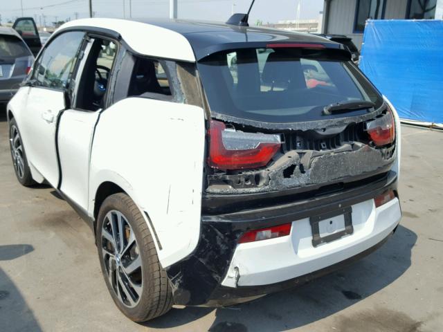 WBY1Z4C54EV277607 - 2014 BMW I3 REX WHITE photo 3