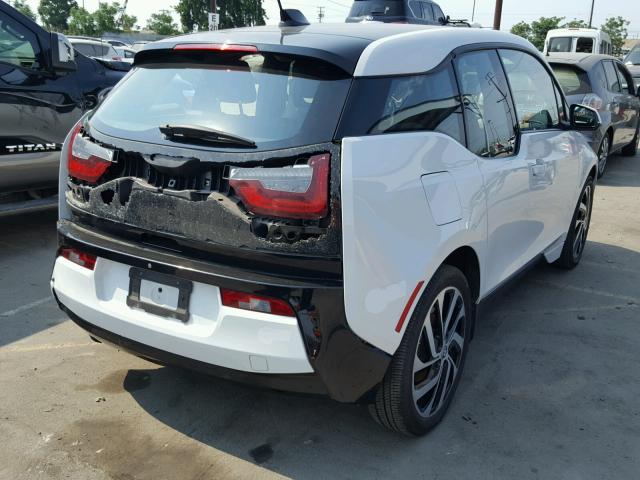 WBY1Z4C54EV277607 - 2014 BMW I3 REX WHITE photo 4