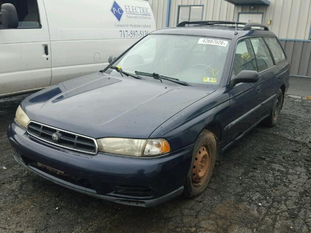 4S3BK4257X6317011 - 1999 SUBARU LEGACY BRI BLUE photo 2