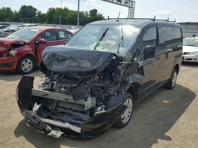 3N63M0ZN8FK706597 - 2015 CHEVROLET CITY EXPRE BLACK photo 2