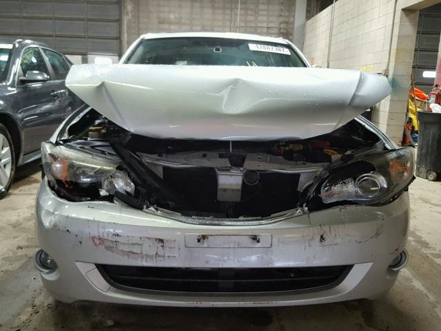 JF1GH60619H803855 - 2009 SUBARU IMPREZA SILVER photo 9