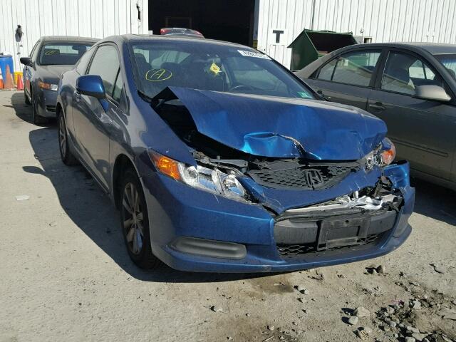 2HGFG3B82CH546147 - 2012 HONDA CIVIC EX BLUE photo 1