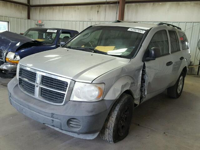 1D8HD38P47F547338 - 2007 DODGE DURANGO SX SILVER photo 2