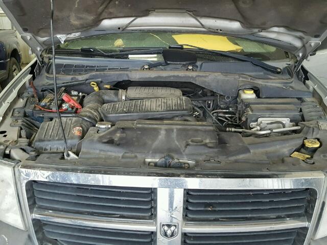 1D8HD38P47F547338 - 2007 DODGE DURANGO SX SILVER photo 7