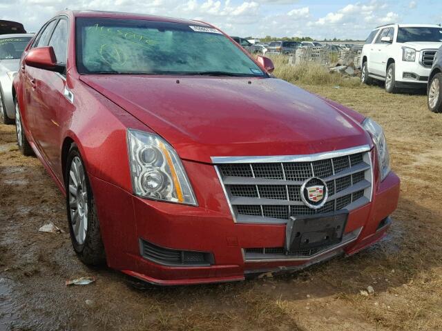 1G6DF8EY6B0109811 - 2011 CADILLAC CTS BURGUNDY photo 1