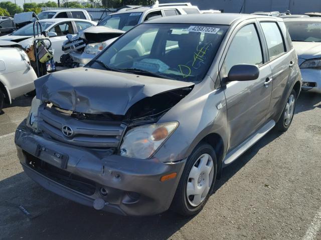 JTKKT624850125413 - 2005 TOYOTA SCION XA ნაცრისფერი ფოტო 2