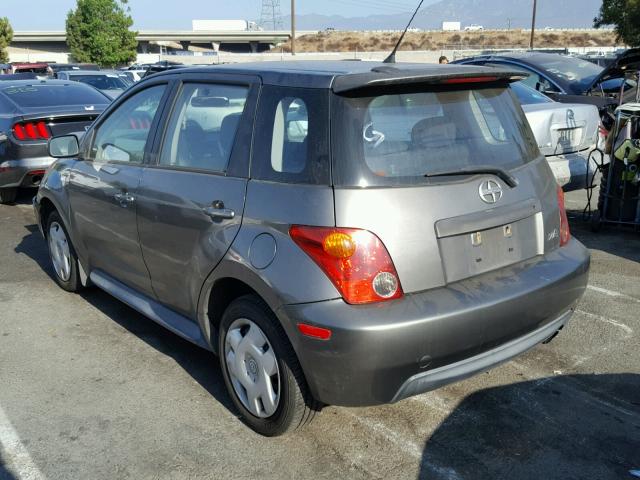 JTKKT624850125413 - 2005 TOYOTA SCION XA ნაცრისფერი ფოტო 3